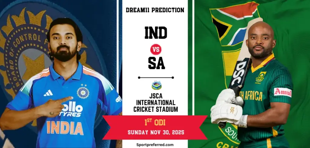 IND vs SA Dream11 Prediction: 1st ODI, Playing XI, Pitch Report & Head to Head - South Africa Tour of India, 2025