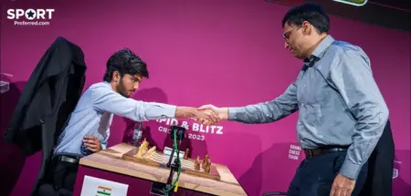 Gukesh vs Viswanathan Anand
