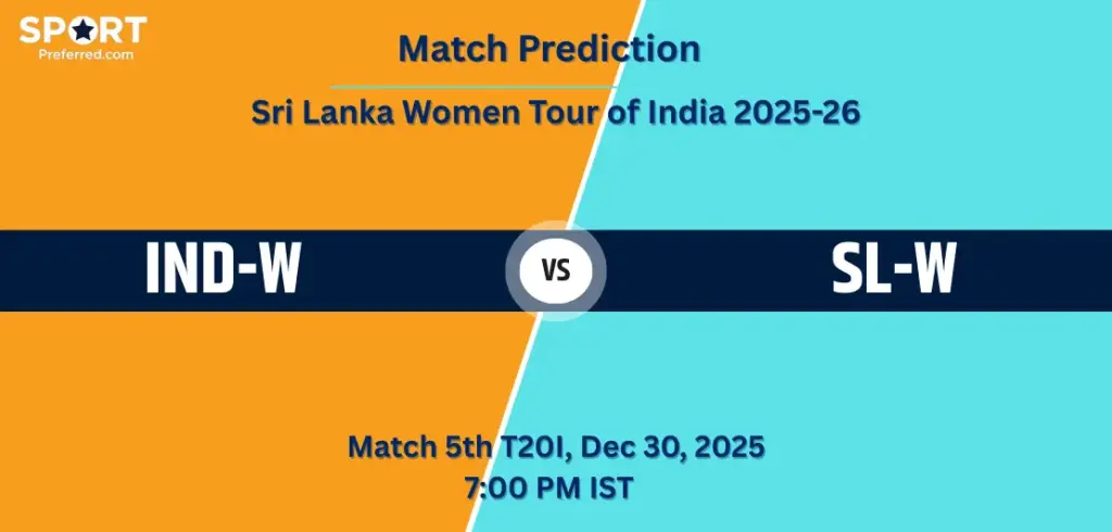 IND-W vs SL-W Dream11 Prediction Today – 5th T20I, Sri Lanka Women Tour of India 2025-26: Fantasy Cricket Tips, Captain & Vice-Captain Picks, Playing XI, Pitch Report IND-W vs SL-W Dream11 Prediction