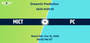 MICT vs PC Dream11 Prediction Today – Match 8, SA20 2025-26: Fantasy Cricket Tips, Captain & Vice-Captain Picks, Playing XI, Pitch Report MICT vs PC Dream11 Prediction