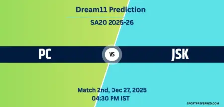 PC vs JSK Dream11 Prediction