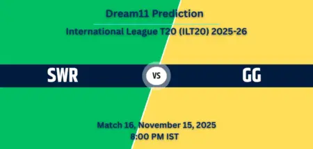 SWR vs GG Dream11 Prediction