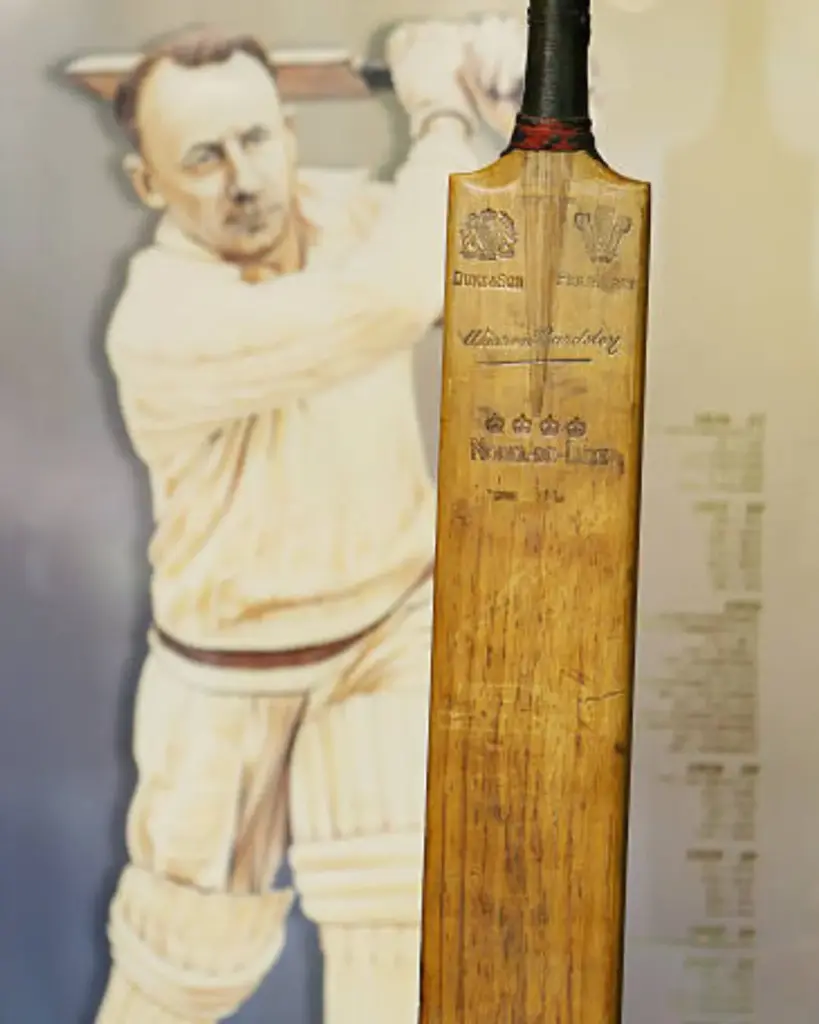 Sir Donald Bradman’s 1934 Ashes Bat