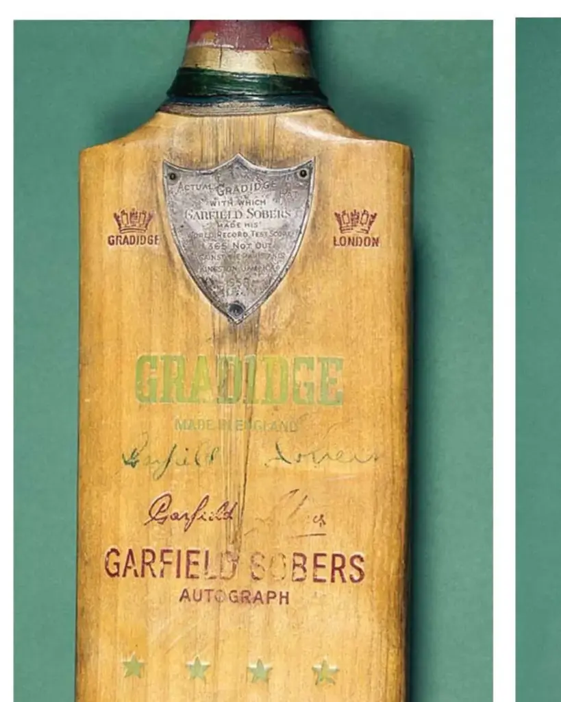 Sir Gary Sobers’ 1968 Six-Sixes Bat 