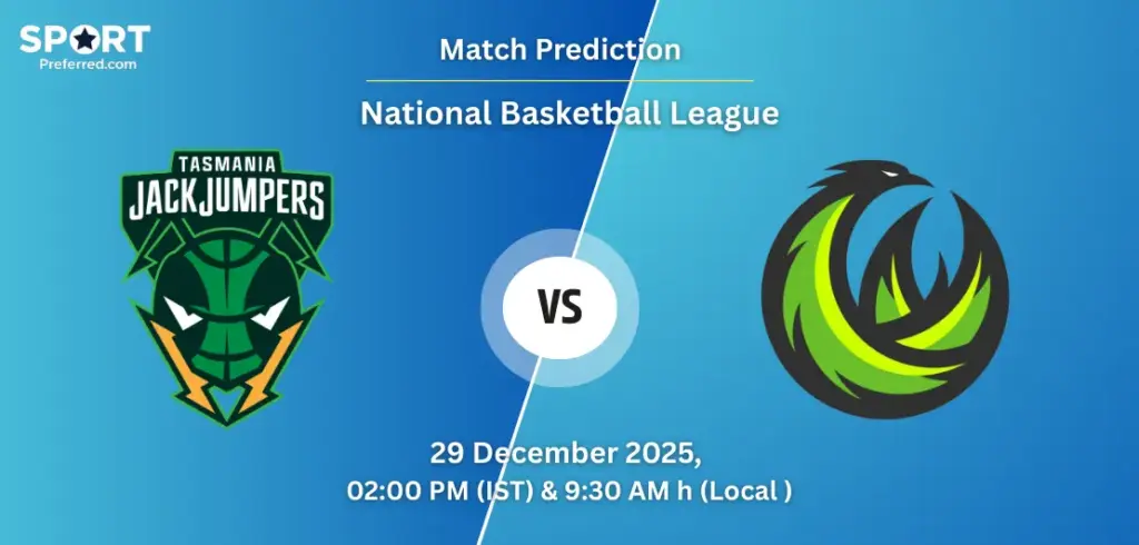Tasmania JackJumpers vs South East Melbourne Phoenix Match Prediction – NBL (29 Dec 2025) Tasmania JackJumpers vs South East Melbourne Phoenix Match Prediction