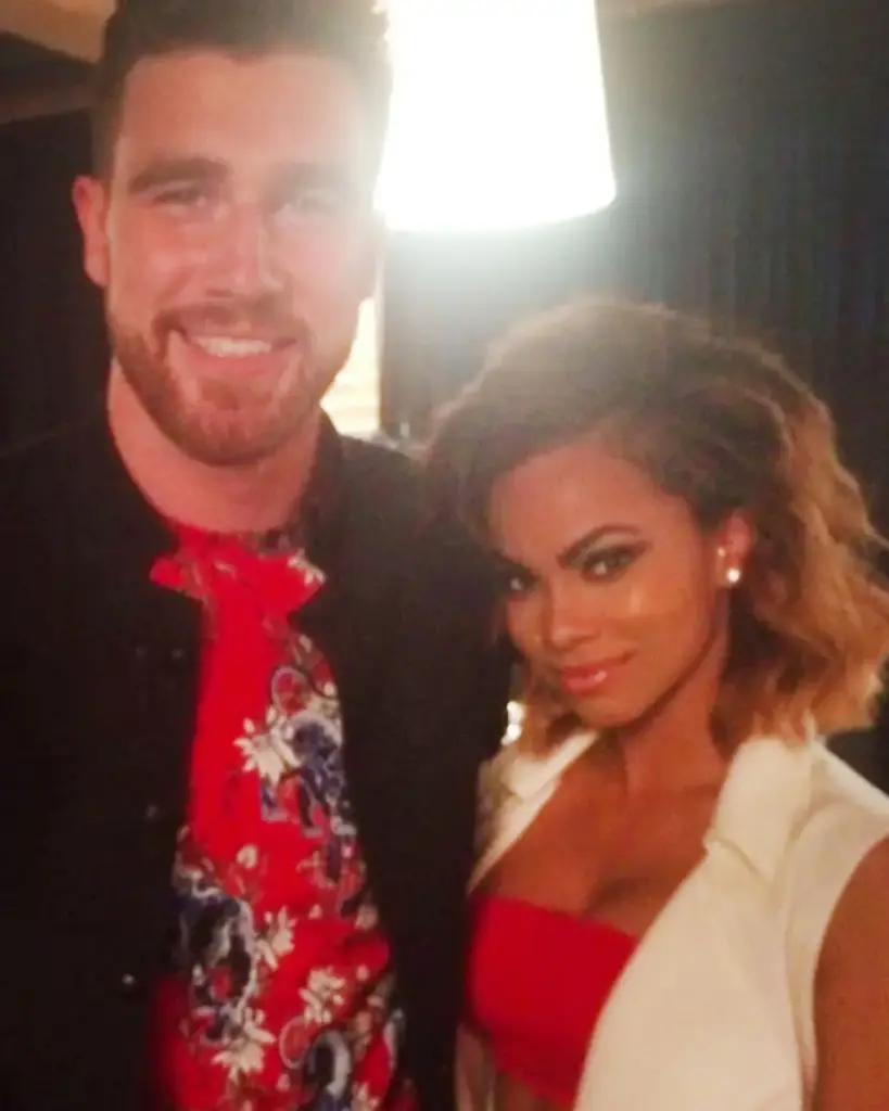 Travis Kelce and Maya Benberry