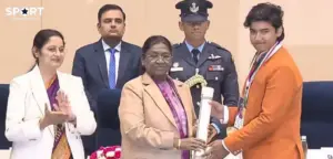 Vaibhav Suryavanshi Receives Pradhan Mantri Rashtriya Bal Puraskar