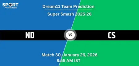 AA vs CS Dream11 Prediction – Match 30, Super Smash 2025-26 AA vs CS Dream11 Prediction