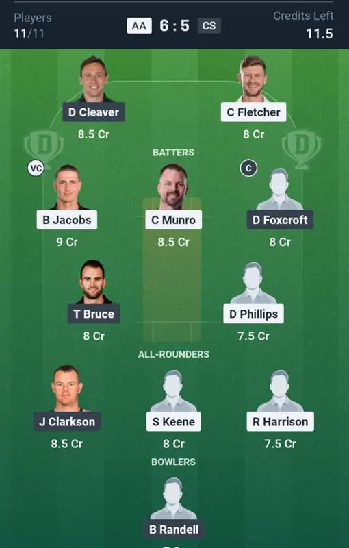 Small League (Safe Picks)