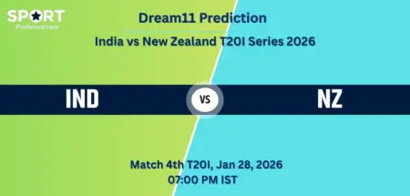 IND vs NZ Dream11 Prediction – 4th T20I (New Zealand Tour of India 2026) IND vs NZ Dream11 Prediction