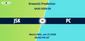 JSK vs PC Dream11 Prediction