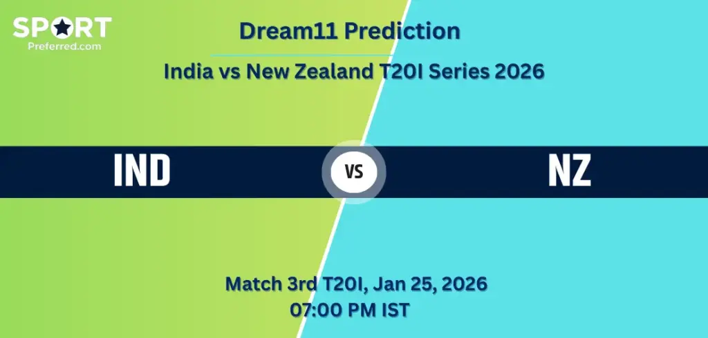 IND vs NZ Dream11 Prediction – 3rd T20I, New Zealand Tour of India 2026, Fantasy Tips, Playing XI & Captain Picks ND vs NZ Dream11 Prediction 3rd T20I