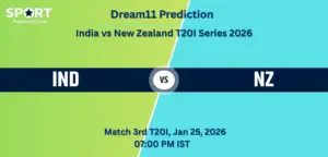 ND vs NZ Dream11 Prediction 3rd T20I