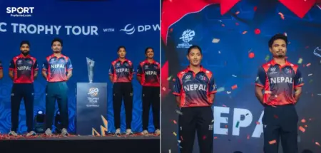 Nepal Unveils Official Jersey for Men’s T20 World Cup 2026 Nepal Unveils Official Jersey for Men’s T20 World Cup 2026