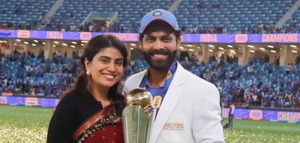 Rivaba Jadeja & Ravindra Jadeja 