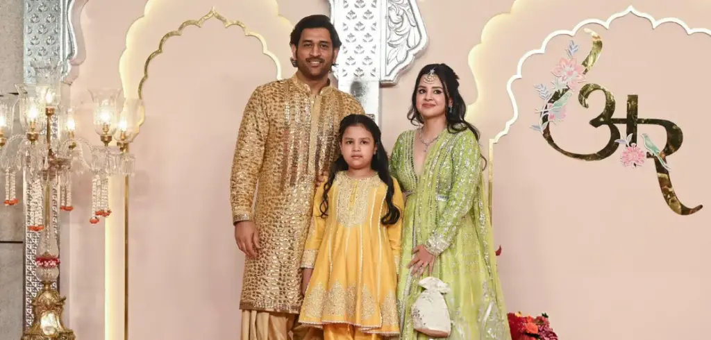 Sakshi Dhoni & MS Dhoni 