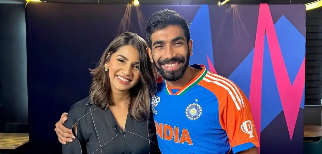 Sanjana Ganesan & Jasprit Bumrah