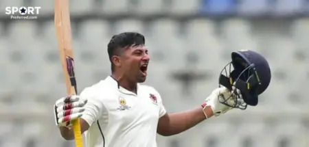 Sarfaraz Khan Smashes 15-Ball Fifty
