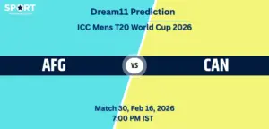 AFG vs CAN Dream11 Prediction Today – Match 39, ICC T20 World Cup 2026, Fantasy Tips, Playing XI & Captain Picks AFG vs CAN Dream11 Prediction