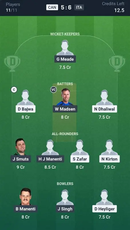 Small League (Safe Picks)