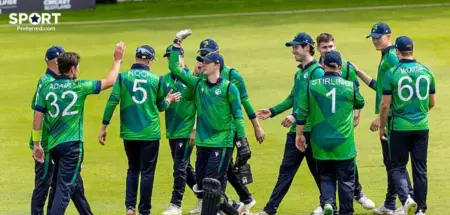 Ireland Post Record 235/5 vs Oman – Lorcan Tucker 94, George Dockrell Six Blitz in T20 World Cup 2026