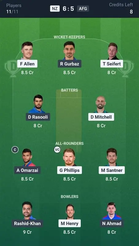 Small League (Safe Picks)