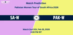 SA-W vs PAK-W Dream11 Prediction Today – 2nd ODI, Pakistan Women tour of South Africa 2026, Fantasy Tips, Playing XI & Captain Picks SA-W vs PAK-W Dream11 Prediction