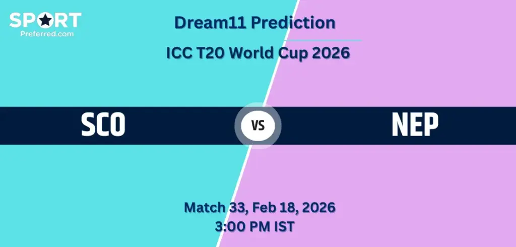 SCO vs NEP Dream11 Prediction
