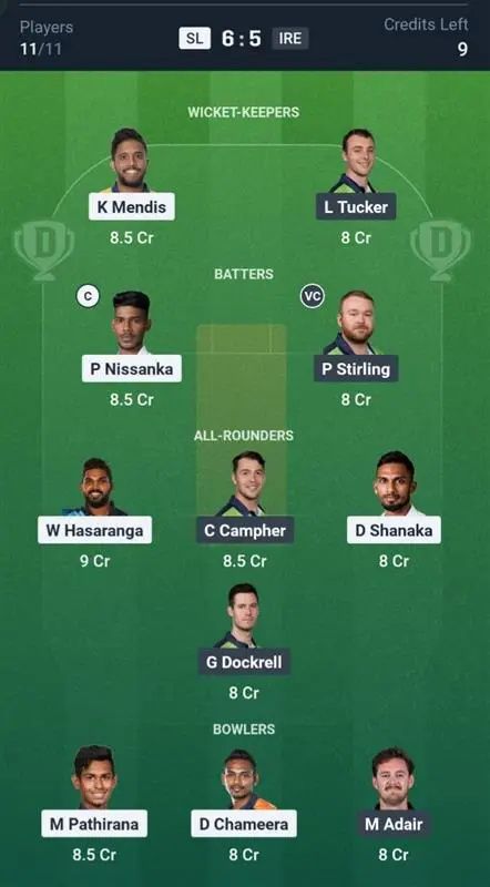 Small League (Safe Picks)