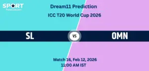 SL vs OMN Dream11 Prediction