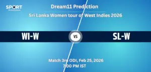 WI-W vs SL-W Dream11 Prediction Today – 3rd ODI, Sri Lanka Women tour of West Indies 2026, Fantasy Tips, Playing XI & Captain Picks WI-W vs SL-W Dream11 Prediction