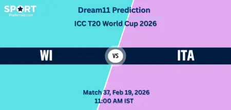 WI vs ITA Dream11 Prediction Today – Match 37, ICC T20 World Cup 2026, Fantasy Tips, Playing XI & Captain Picks WI vs ITA Dream11 Prediction