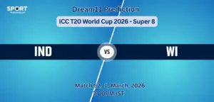 IND vs WI Dream11 Prediction Today Match 52, Super 8, ICC T20 World Cup 2026, Fantasy Tips, Playing XI & Captain Picks IND vs WI Dream11 Prediction
