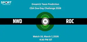 NWD vs ROC Dream11 Prediction