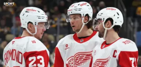 Red Wings Host Atlantic Rival Senators in Physical Battle at Little Caesars Arena