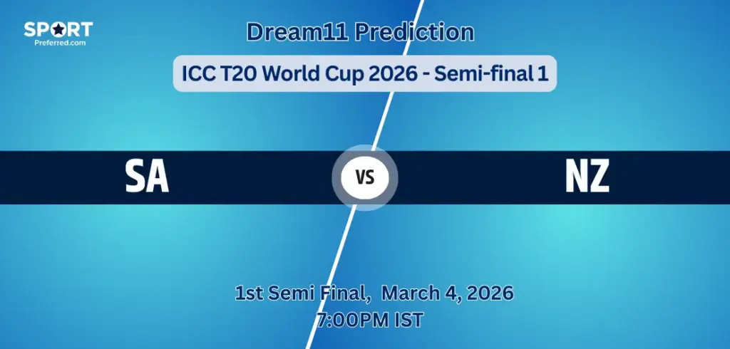 SA vs NZ Dream11 Prediction Today – Semi-final 1, ICC T20 World Cup 2026, Fantasy Tips, Playing XI & Captain Picks SA vs NZ Dream11 Prediction