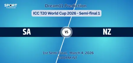 SA vs NZ Dream11 Prediction Today – Semi-final 1, ICC T20 World Cup 2026, Fantasy Tips, Playing XI & Captain Picks SA vs NZ Dream11 Prediction