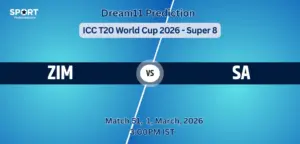 ZIM vs SA Dream11 Prediction Today – Match 51, Super 8, ICC T20 World Cup 2026, Fantasy Tips, Playing XI & Captain Picks ZIM vs SA Dream11 Prediction