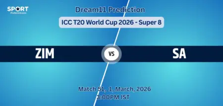 ZIM vs SA Dream11 Prediction Today – Match 51, Super 8, ICC T20 World Cup 2026, Fantasy Tips, Playing XI & Captain Picks ZIM vs SA Dream11 Prediction
