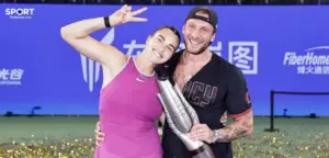 Aryna Sabalenka and Georgios Frangulis