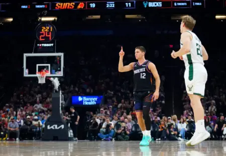 Collin Gillespie Closing In on Phoenix Suns’ Single-Season 3-Point Record Against Jazz