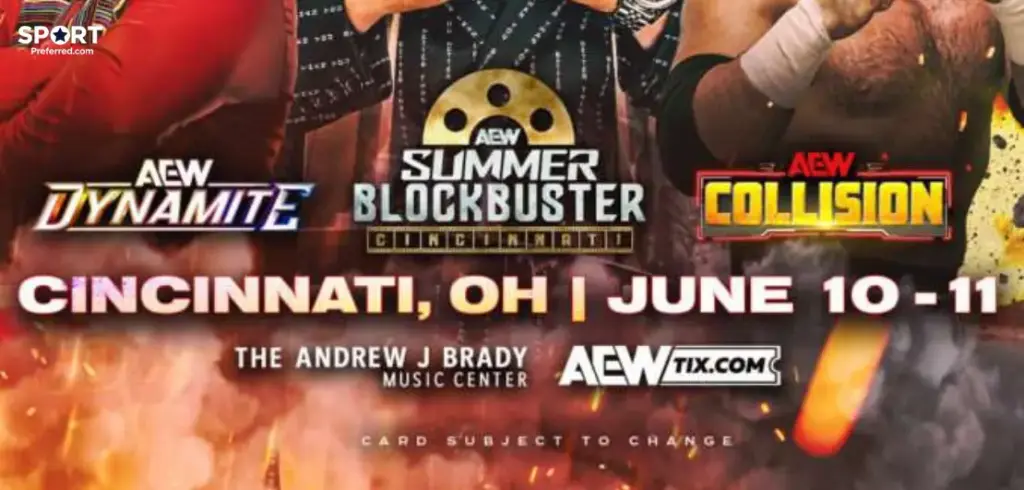 AEW Announces Two-Night ‘Summer Blockbuster’ Event in Cincinnati for June
