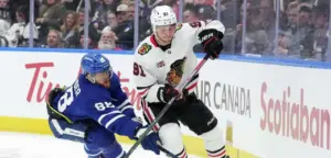 Frank Nazar Injury Update: Blackhawks Forward Leaves Game After Puck Hits Face in 5–3 Loss to Blues Frank Nazar