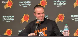 Jordan Ott Backs Suns’ Experience Ahead of High-Stakes Play-In Clash vs Trail Blazers