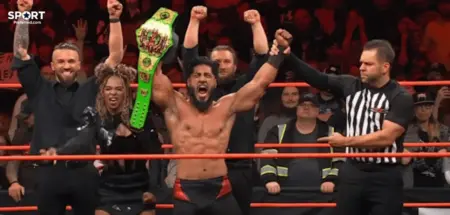 Mustafa Ali Wins TNA International Championship