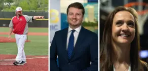 Nolan Knight Interviews Richmond Flying Squirrels Manager Dennis Pelfrey and New VCU Coach Chelsea Banbury on 8Sports Knight-Cap