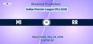 MI VS RR Match 69 Dream11 Team Prediction, Indian Premier League 2026: Fantasy Cricket Tips, Captain & Vice-Captain Choices, Playing XI & Live Updates 