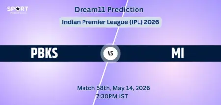 PBKS vs MI Dream11 Prediction Today Match 58: Fantasy Cricket Tips, Captain & Vice-Captain Choices, Playing XI – Indian Premier League 2026 PBKS VS MI Match 58 Dream11 Team Prediction, Indian Premier League 2026: Fantasy Cricket Tips, Captain & Vice-Captain Choices, Playing XI & Live Updates