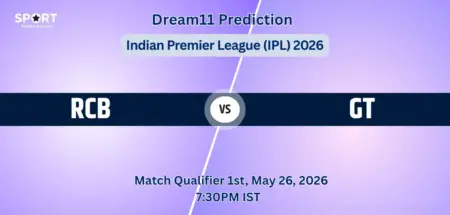 RCB VS GT Match Qualifier 1 Dream11 Team Prediction, IPL 2026: Fantasy Cricket Tips, Captain & Vice-Captain Choices, Playing XI & Live Updates RCB VS GT Match Qualifier 1 Dream11 Team Prediction, Indian Premier League 2026: Fantasy Cricket Tips, Captain & Vice-Captain Choices, Playing XI & Live Updates