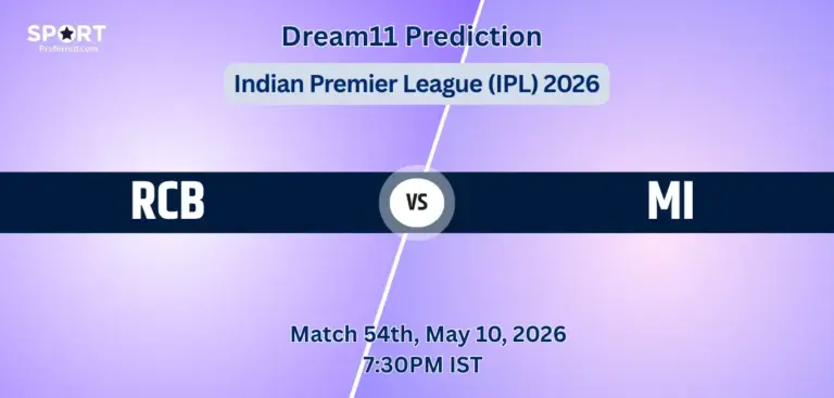 RCB vs MI Dream11 Prediction Today Match 54: Fantasy Cricket Tips, Captain & Vice-Captain Choices, Playing XI – Indian Premier League 2026 RCB VS MI Match 54 Dream11 Team Prediction, Indian Premier League 2026: Fantasy Cricket Tips, Captain & Vice-Captain Choices, Playing XI & Live Updates